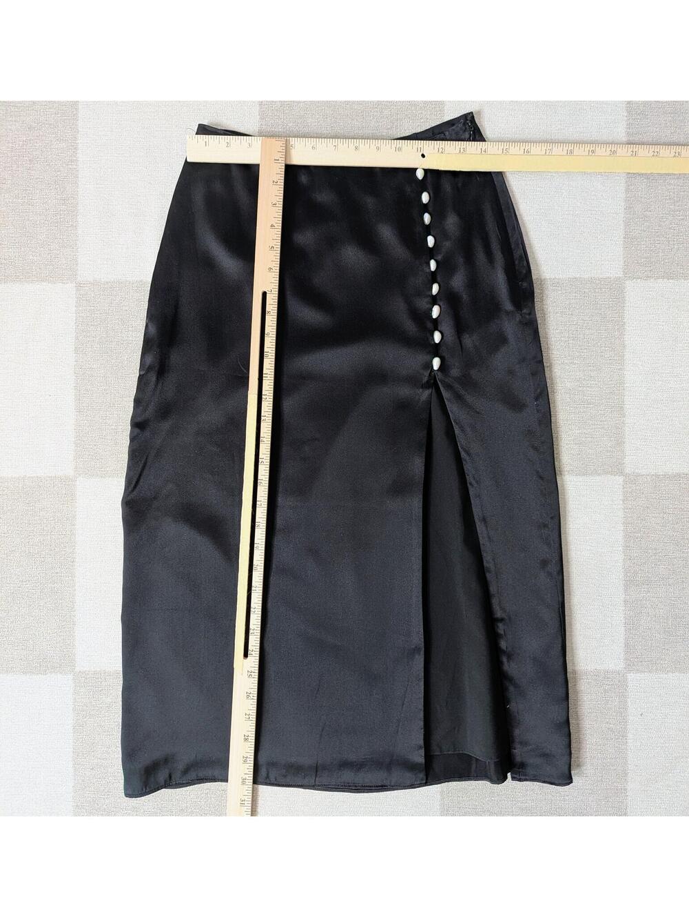 NWT Cami NYC 'The Kalanni' embellished silk charmeuse midi skirt - Picture 5 of 7